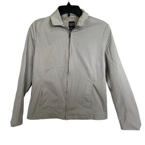 Gap Jacket Light Weight Size XS Light Gray Color Blouson Style